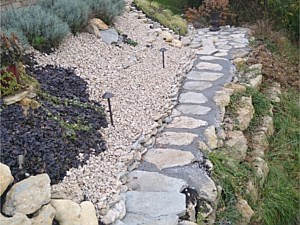 Creekstone Steps & Water Erosion